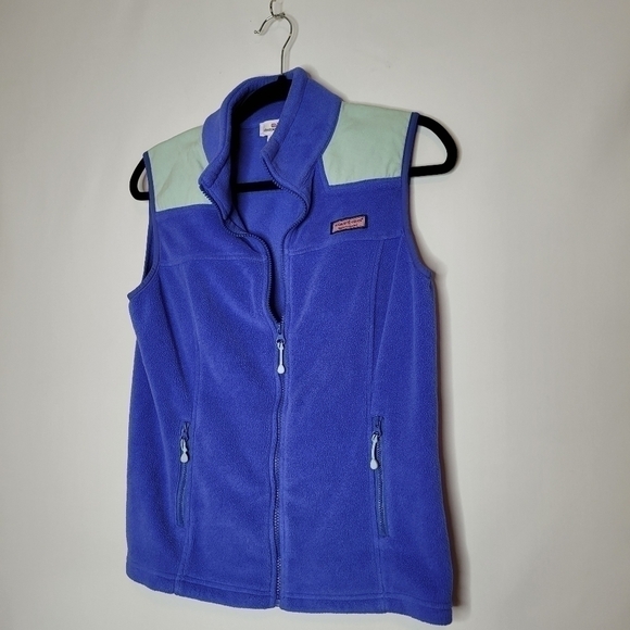 Blue Vinyard Vines Fleece Vest - Picture 3 of 14